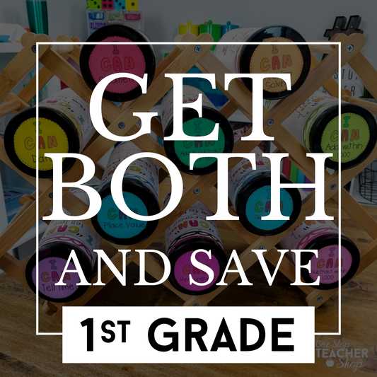 20% Off - 1st Grade ALL "I Can" Games BUNDLE DEAL