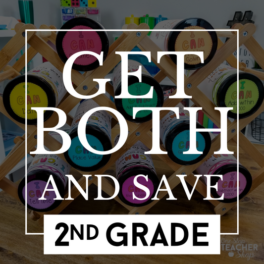 20% Off - 2nd Grade ALL "I Can" Games BUNDLE DEAL