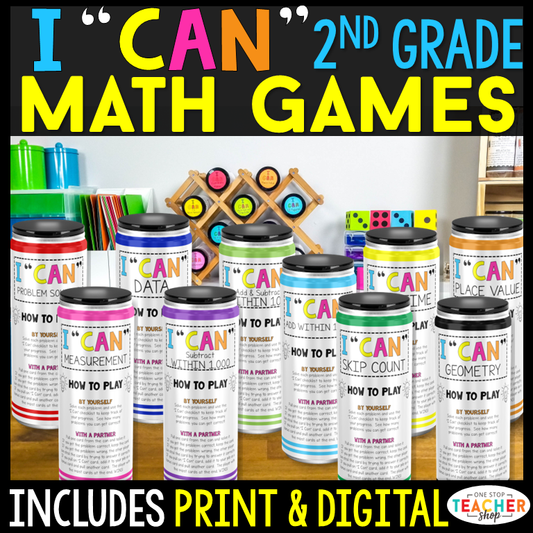 2nd Grade I CAN Math Games