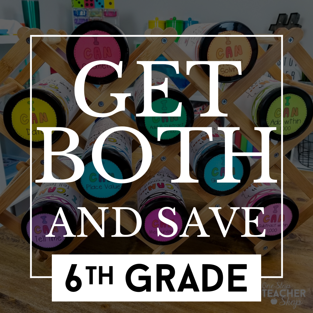 6th Grade ALL "I Can" Games BUNDLE DEAL